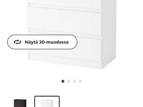 IKEA Lipasto, 5 laatikkoa , valkoinen, Hyllyt ja säilytys, Sisustus ja huonekalut, Turku, Tori.fi