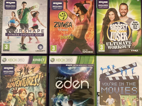Xbox 360 pelej, Pelikonsolit ja pelaaminen, Viihde-elektroniikka, Helsinki, Tori.fi