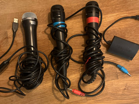 PS3 mikrofonit, Pelikonsolit ja pelaaminen, Viihde-elektroniikka, Vantaa, Tori.fi