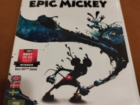 Epic Mickey. Wii, Pelikonsolit ja pelaaminen, Viihde-elektroniikka, Tampere, Tori.fi