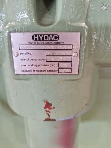 Hydac-hydrauliikkakoneikko 3