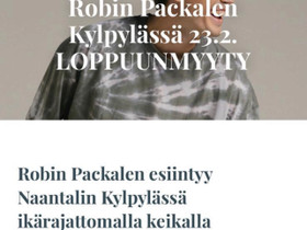 Liput Robinin keikalle 23.2. 2kpl, Matkat, risteilyt ja lentoliput, Matkat ja liput, Naantali, Tori.fi