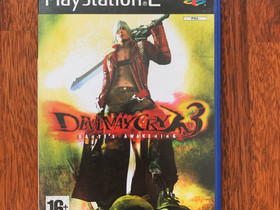 Devil May Cry 3 Special Edition PS2, Pelikonsolit ja pelaaminen, Viihde-elektroniikka, Kerava, Tori.fi