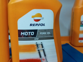 Repsol Moto Fork Oil 1L, Mopojen varaosat ja tarvikkeet, Mototarvikkeet ja varaosat, Mntsl, Tori.fi