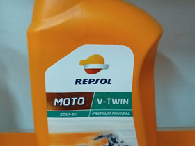 Repsol Moto V-Twin Premium Mineral, Mopojen varaosat ja tarvikkeet, Mototarvikkeet ja varaosat, Mntsl, Tori.fi