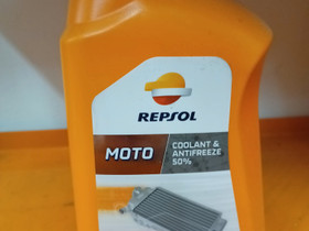 Repsol Moto Coolant & Antifreeze 50%, Mopojen varaosat ja tarvikkeet, Mototarvikkeet ja varaosat, Mntsl, Tori.fi