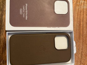 Iphone 15 Pro Max Leather Case, Puhelintarvikkeet, Puhelimet ja tarvikkeet, Turku, Tori.fi