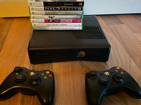 Xbox 360 + pelej, Pelikonsolit ja pelaaminen, Viihde-elektroniikka, Kalajoki, Tori.fi