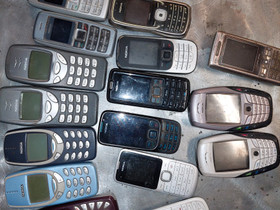 Vanhoja Nokian puhelimia, Puhelimet, Puhelimet ja tarvikkeet, Sotkamo, Tori.fi