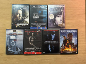 Arnold Schwarzenegger DVD elokuvia, Elokuvat, Kemi, Tori.fi
