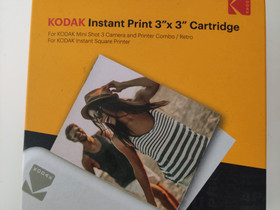 KODAK Instant Print 3"x3" Cartridge, Muu valokuvaus, Kamerat ja valokuvaus, Jyvskyl, Tori.fi