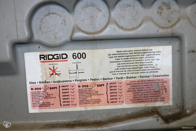 Ridgid RIDGID 600 3