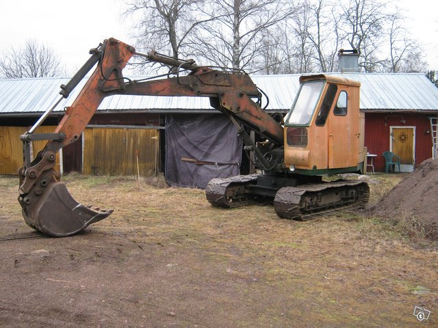 Priestman Beawer telakaivinkone 60-luvulta, kuva 1