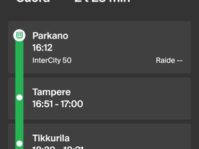 Parkano -Helsinki su 25.2., Matkat, risteilyt ja lentoliput, Matkat ja liput, Espoo, Tori.fi