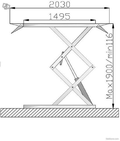 1.9m up saksinostin 3.0T grubber uusi 220v sisalv0 2