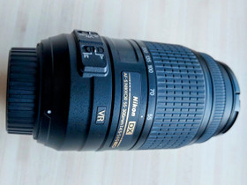 Nikon Objektiivi af-p 55-300mm 1:4.5-5.6 ED VR, Objektiivit, Kamerat ja valokuvaus, Soini, Tori.fi