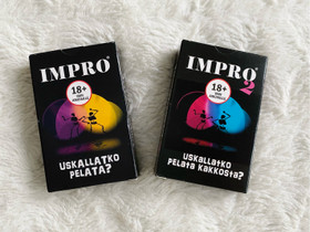Impro ja Impro 2 pelikortit, Pelit ja muut harrastukset, Akaa, Tori.fi