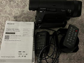 Sony FDR-AX700 videokamera, Kamerat, Kamerat ja valokuvaus, Helsinki, Tori.fi