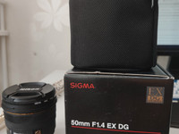 Sigma 50mm F1.4 EX DG HSMNikon