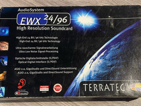 Terratec EWX 24/96, Komponentit, Tietokoneet ja lisälaitteet, Joensuu, Tori.fi
