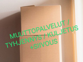 Muuttopalvelut / Tyhjennys / Siivous / Kuljetukset, Palvelut, Tampere, Tori.fi
