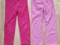 Vaaleanpunaiset pitkikset/ yhousut koko 110cm