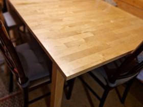 Ruokapöytä 90×150 +54, Pöydät ja tuolit, Sisustus ja huonekalut, Naantali, Tori.fi