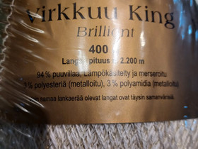 Virkkuu King -virkkauslankaa 400 g, Käsityöt, Hämeenlinna, Tori.fi