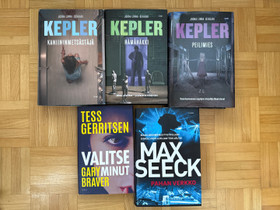 Kepler, Tess Gerritsen, Max Seeck, Kaunokirjallisuus, Kirjat ja lehdet, Oulu, Tori.fi