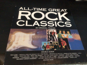 All-time great Rock classics 2lp, Musiikki CD, DVD ja äänitteet, Musiikki ja soittimet, Orivesi, Tori.fi