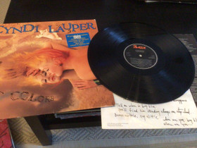 Cyndi Lauper-True colors lp, Musiikki CD, DVD ja äänitteet, Musiikki ja soittimet, Orivesi, Tori.fi