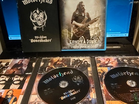 Motörheadin dvd 2 julkaisua, Musiikki CD, DVD ja äänitteet, Musiikki ja soittimet, Kuopio, Tori.fi