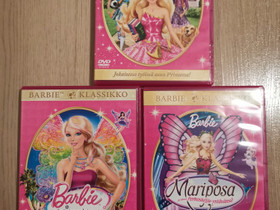 3x Barbie dvd, Elokuvat, Lahti, Tori.fi