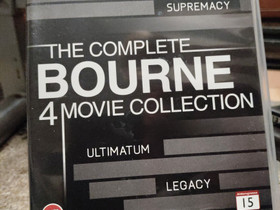 Bourne-elokuvaboksi (4 elokuvaa) DVD, Elokuvat, Kontiolahti, Tori.fi