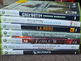 Xbox 360 pelejä, Pelikonsolit ja pelaaminen, Viihde-elektroniikka, Imatra, Tori.fi