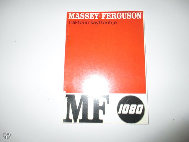 MF 1080 käyttöohje