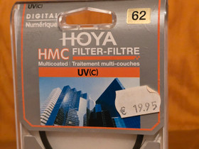 Hoya UV suodin 62mm, Objektiivit, Kamerat ja valokuvaus, Juva, Tori.fi