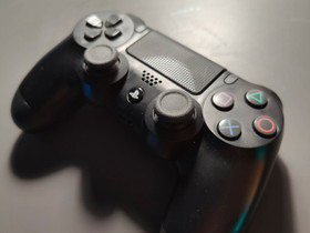 Sony PS4 Dualshock ohjain musta, Muu tietotekniikka, Tietokoneet ja lisälaitteet, Rovaniemi, Tori.fi