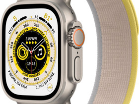 Apple Watch Ultra 49mm GPS+CEL Titanium M/L (keltainen/beige / Trail), Muut kodinkoneet, Kodinkoneet, Turku, Tori.fi