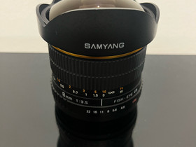 Samyang AE 85mm 1:1.4 AS IF UMC (Nikon), Objektiivit, Kamerat ja valokuvaus, Helsinki, Tori.fi