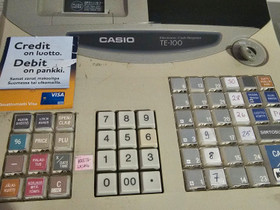 Casio TE-100 Electronic Cash Register, Liikkeille ja yrityksille, Kotka, Tori.fi