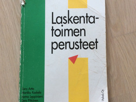 Laskentatoimen perusteet oppikirja, Oppikirjat, Kirjat ja lehdet, Turku, Tori.fi