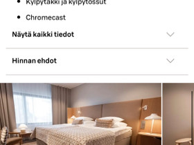 Sokos Hotel Lakeus 9.3-10.3, Matkat, risteilyt ja lentoliput, Matkat ja liput, Lapua, Tori.fi