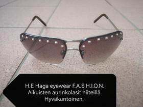 H.E Haga eyewear aurinkolasit niiteillä, Muut asusteet, Asusteet ja kellot, Salo, Tori.fi