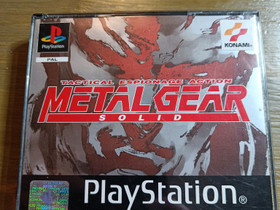 Metal Gear Solid PS1, Pelikonsolit ja pelaaminen, Viihde-elektroniikka, Heinola, Tori.fi