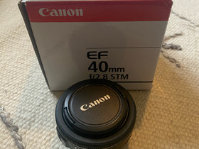 Canon 40mm f/2.8 STM, Objektiivit, Kamerat ja valokuvaus, Iitti, Tori.fi