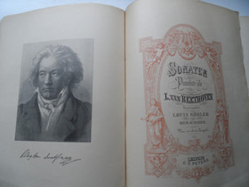 Beethoven sonates edition peters, Pianot, urut ja koskettimet, Musiikki ja soittimet, Kuopio, Tori.fi