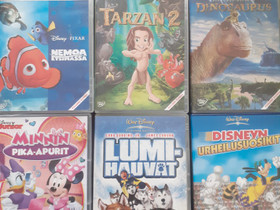 Piirrettyjä Disney dvd-videoita, Elokuvat, Pori, Tori.fi