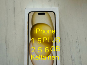 IPhone 15PLUS 256GB Keltainen, Puhelimet, Puhelimet ja tarvikkeet, Lohja, Tori.fi