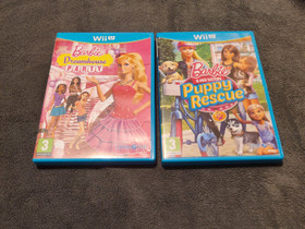 Wii U Barbie pelit, Pelikonsolit ja pelaaminen, Viihde-elektroniikka, Oulu, Tori.fi